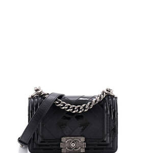 Chanel Boy Flap Bag Patchwork Caviar #262236C43B